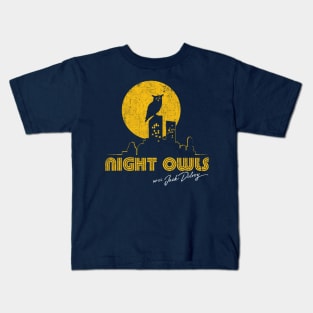 Night Owls with Jack Delroy Kids T-Shirt